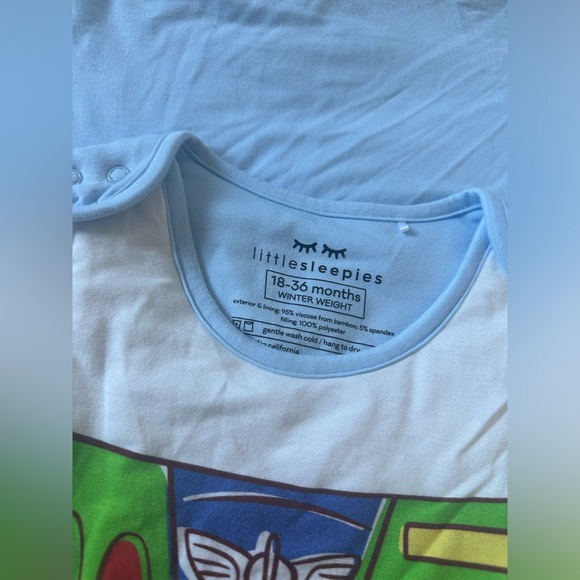 Little Sleepies - Toy Story Buzz Sleepy Bag! 18/36 month winter weight. VGUC. - Picture 4 of 4